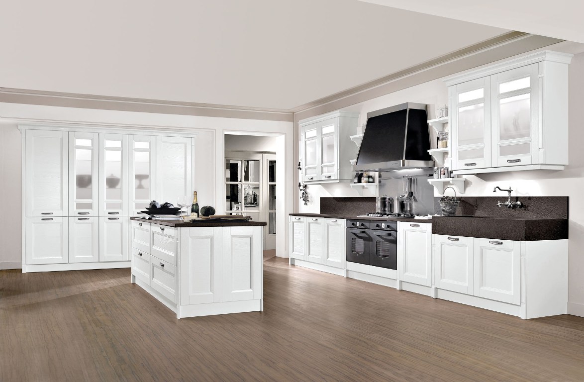 Cucina classica marrone : cucina acciaio ariston. cucina a legna ...